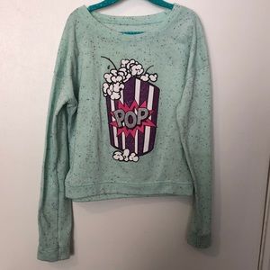 2 for $15 Girls slightly cropped long sleeve sweatshirt